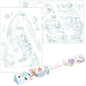 Színező Mermaid – Meri Meri