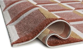 Terrakotta színű szőnyeg 200x290 cm Amara – Universal