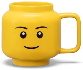 Sárga kerámia gyerek bögre 530 ml Head – LEGO®