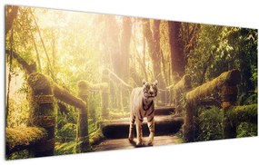 Tigris a dzsungelben képe (120x50 cm)