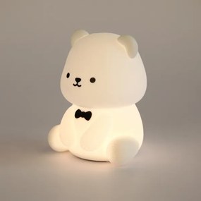 Globo 2870 - TEDDY LED RGBW, fényerőszabályozható, újratölthető gyerek éjjeli lámpa, 1 W LED, 5 V, 1200 mAh, mackó alakú