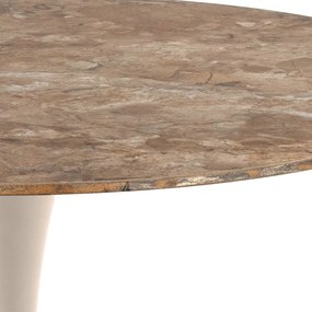 Kerek étkezőasztal kerámia asztallappal ø 90 cm Malta – Actona