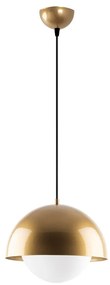 Aranyszínű függőlámpa üveg búrával ø 20 cm Camgoz – Opviq lights