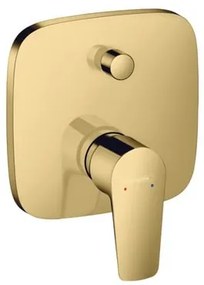 Hansgrohe Talis E zuhany és fürdő csaptelep vakolat alatti rész nélkül fényezett arany megjelenés 71745990