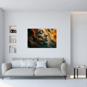 Kép - Arc az űrben (90x60 cm)