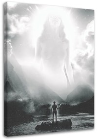 Gario Vászonkép Figurák az égen - Barrett Biggers Méret: 40 x 60 cm
