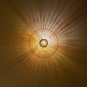 Brilagi - LED felületre szerelhető csillár CERIA BOHO 1xE27/40W/230V átmérő 70 cm bambusz