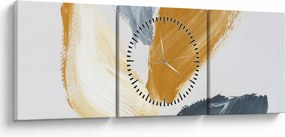 Kép - Minimalista festészet (órával) (90x30 cm)