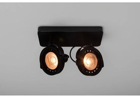 Fekete spotlámpa 12x28 cm Dice – Zuiver