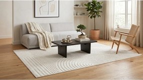 Krémszínű szőnyeg 160x230 cm Whirl – ESTE