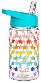 Gyerek ivópalack 400 ml Rainbow Stars - Sass &amp; Belle