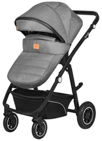 Lionelo - 3 az 1-ben kombinált babakocsi BIANKA Kőszürke