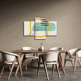Kép - Absztrakt lapok N⁰2 (90x60 cm)