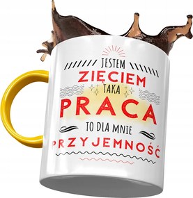 Sárga Bögre Vőnek Születésnapra Ajándék Nyomtatott Fotóval