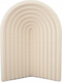 Rainbow Váza bézs kerámia 16x8cm