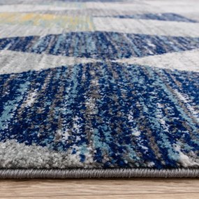 Kék szőnyeg 200x290 cm Muse Harlequin Blue – Asiatic Carpets