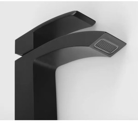 Sapho - Mosdócsaptelep GINKO 15,6 cm matt fekete