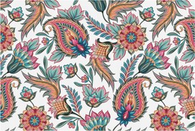 Dekoratív fotótapéta irodába Keleti minta 104x70 Ragasztó