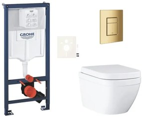 Fali WC-garnitúra világos falra / falra szerelhető Grohe Euro Ceramic SIKOGRSEUSCGL0