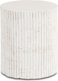 Modern dohányzóasztal TIALL 38 cm, krémbézs
