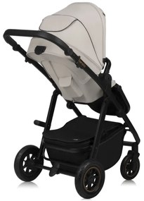 Lionelo - AMBER PLUS 2 az 1-ben kombinált babakocsi, homokbézs