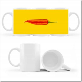 Fényképes bögre Piros chili paprika