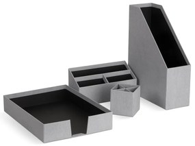 Karton rendszerező szett 4 db-os Hugo Canvas Paper Laminate – Bigso