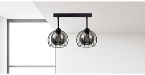 Felületre szerelhető csillár SOLO BLACK 2xE27/60W/230V