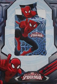 Pókember ágyneműhuzat Spiderman 100% Pamut 140 x 200 cm