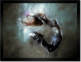 Poszterek keretben 40x30 Táncoló lány