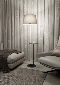 Emibig modern állólámpa hotel bézs fekete emi1421/lp1
