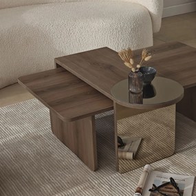Luna 2 - Bronze, Walnut