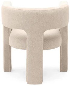 Bézs design fotel ALPAH B