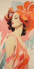 Poszter 50x100cm Virágos dallam