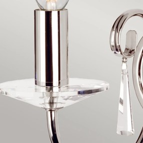 Elstead Lighting AEGEAN AG1-POL-NICKEL Fali lámpa 1x60W/E14