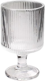 Toro Pohár üveg talppal 250 ml, 6,8 x 6,8 x 11 cm