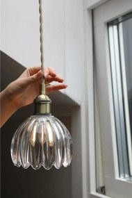 Fém függőlámpa üveg búrával ø 13 cm Gota – Markslöjd