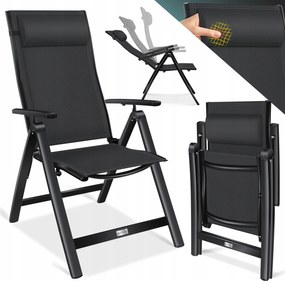 Kerti szék Kesser műanyag, fekete