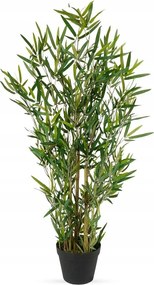 Mesterséges Dísznövény cserépben Bambusz műnövények