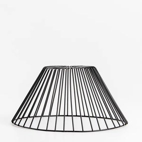 Brilagi - LED felületre szerelhető csillár CERIA WIRE 1xE27/40W/230V Ø 30 cm fekete/tölgy