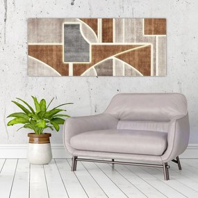 Kép - Alakzatok (120x50 cm)