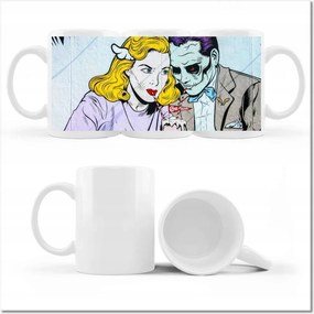 Graffiti fényképes bögre Utcaművészet