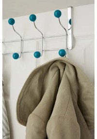 Mentazöld-ezüstszínű fém ajtófogas 41 cm – Premier Housewares