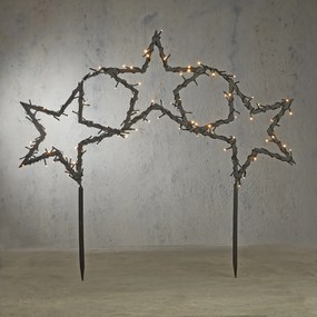 Karácsonyi reflektorfény csillagok LED-del, 8 beállítással és időzítővel - Rudolph