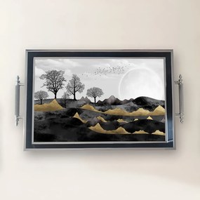 Üveg tálca, 38×24 cm – TPG9827