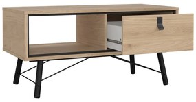 Natúr színű dohányzóasztal 48x102 cm Ry – Tvilum