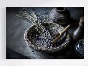 Poszter Gyógynövény Herbária Konyha Szárított Levendula 60x40