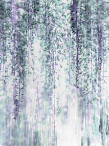 Fotótapéta Glicin virágzó lila elegancia otthonra 184x254 +ragasztó