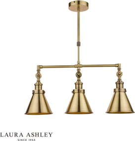 Laura Ashley Rufus 3756149-Q Függőlámpa 3x60W/E27 IP20