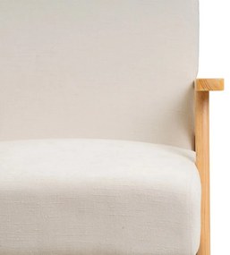 Fehér zsenília fotel Vintage – Casa Selección